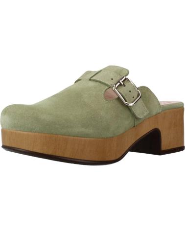 Zuecos de Mujer WONDERS TREND VERDE