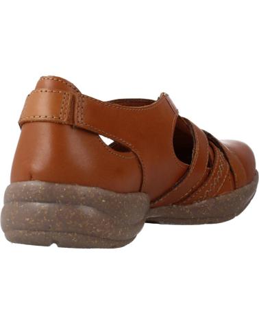 Woman shoes CLARKS ROSEVILLE STEP MARRON CLARO