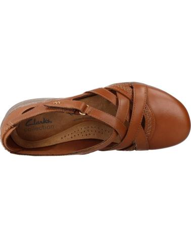 Woman shoes CLARKS ROSEVILLE STEP MARRON CLARO