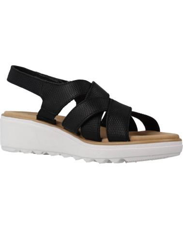 Woman Sandals CLARKS JILLIAN SPRING NEGRO