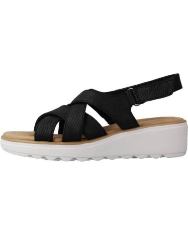 Sandalias CLARKS  de Mujer JILLIAN SPRING  NEGRO