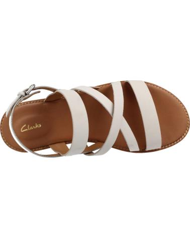 Sandalen für Damen CLARKS KARSEA SUN BLANCO