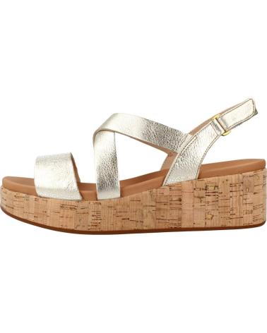 Woman Sandals CLARKS KIMMEI CORK  ORO