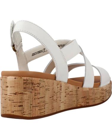 Sandales pour Femme CLARKS KIMMEI CORK BLANCO
