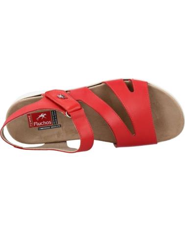 Sandalias de Mujer FLUCHOS F1478 ROJO