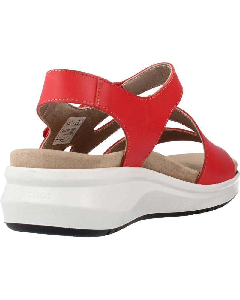 Sandalias De Mujer FLUCHOS F1478 ROJO