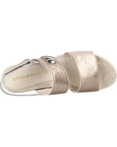 Sandalias de Mujer STONEFLY AQUA III 12 LAMINATED LTH ORO