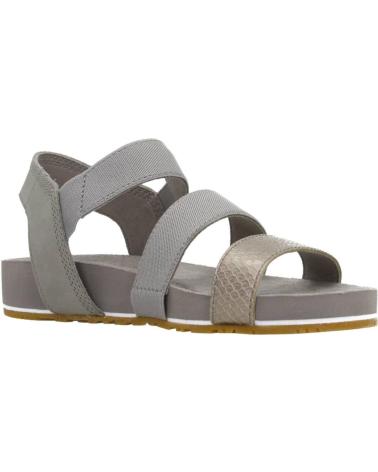 Sandalen für Damen TIMBERLAND MALIBU WAVES 3 BANDS GRIS