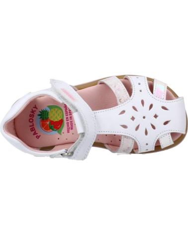 girl Sandals PABLOSKY 014400P  BLANCO