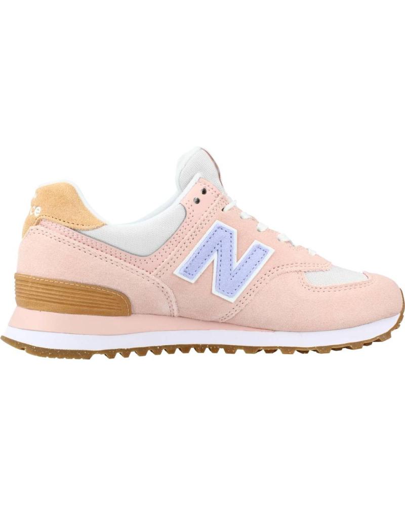 New balance wl574 top rosa mujer