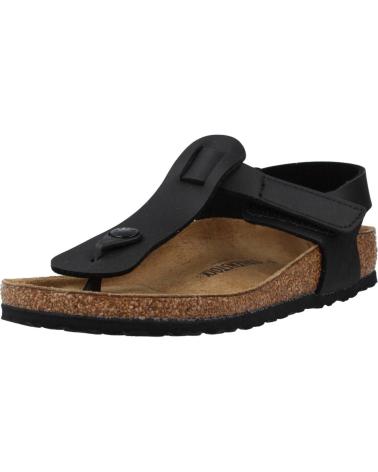 girl and boy Sandals BIRKENSTOCK KAIRO HL KIDS  NEGRO