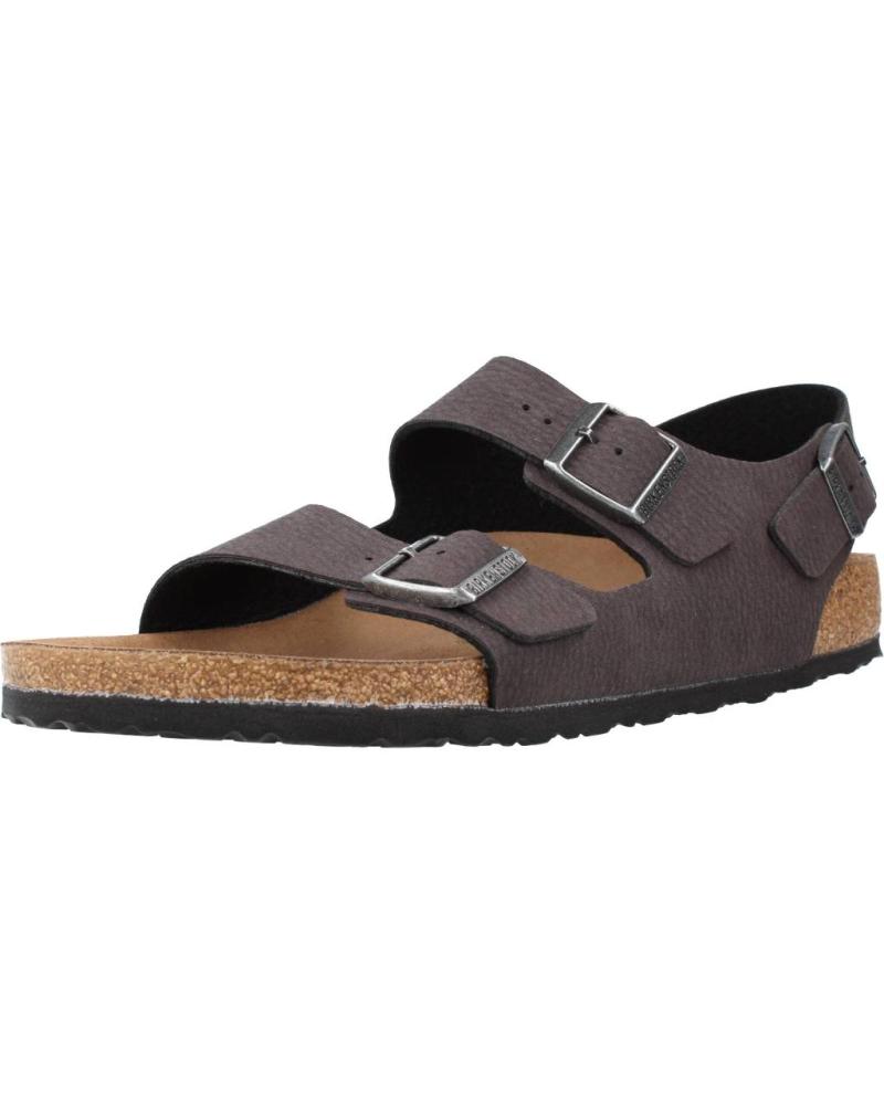 Sandali per Uomo BIRKENSTOCK MILANO MF NEGRO