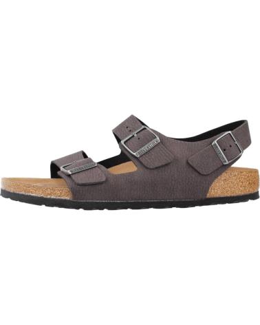 Sandali per Uomo BIRKENSTOCK MILANO MF NEGRO