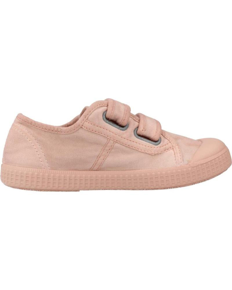 IGOR S10146 Sandali Donna Rosa – Chiusura A Strappo, Tacco Piatto, Tomaia Sintetica, Taglia 28