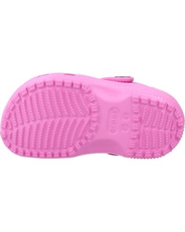 Zuecos CROCS  de Niña CLASSIC CLOG T  ROSA