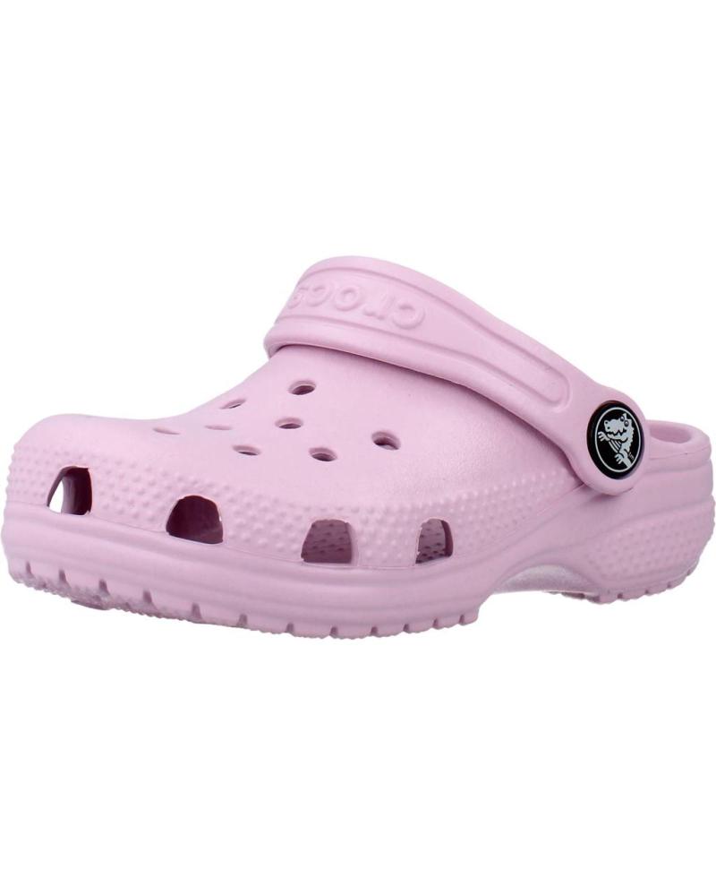 Zuecos de Niña CROCS CLASSIC CLOG T ROSA