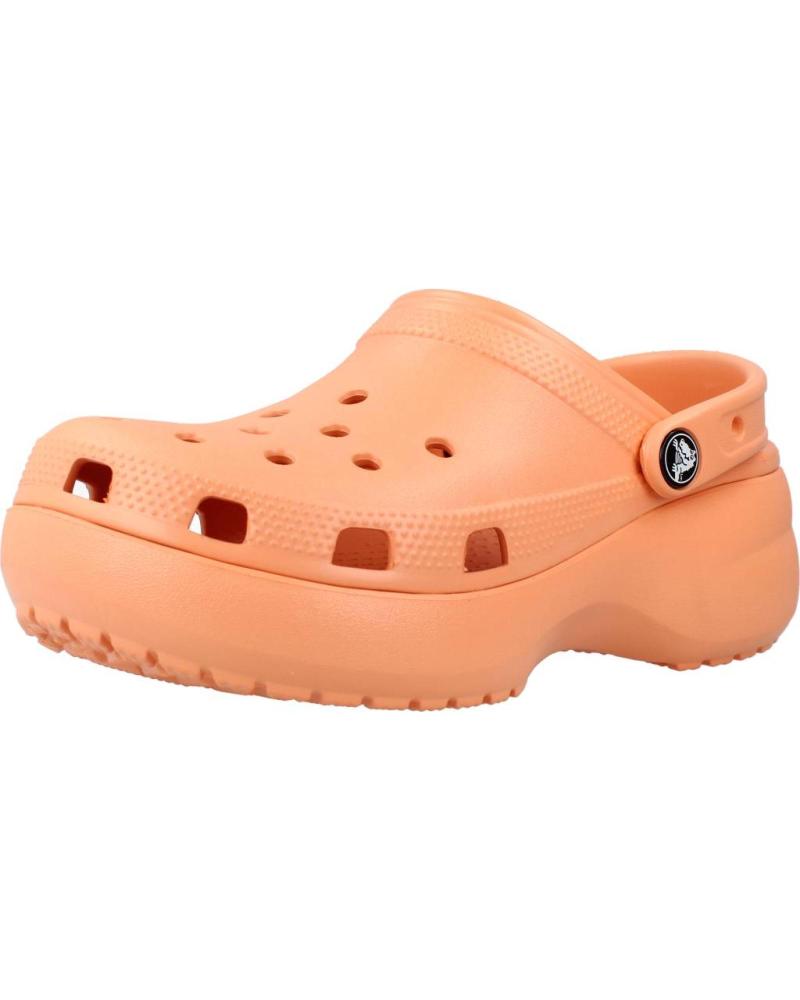 Zuecos de Mujer CROCS CLASSIC PLATFORM CLOG W NARANJA