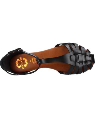 Sandalias de Mujer PORRONET 2811P NEGRO