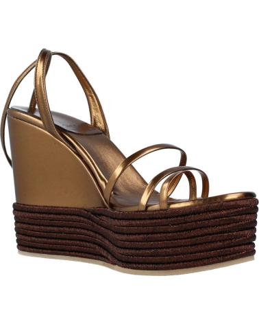 Woman Sandals JEFFREY CAMPBELL LAYERED  BRONCE
