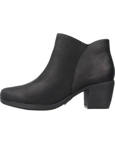 Botines De Mujer CLARKS UN LINDEL ZIP  NEGRO