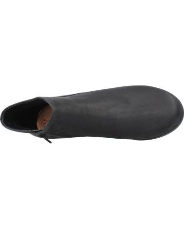 Botines De Mujer CLARKS UN LINDEL ZIP  NEGRO