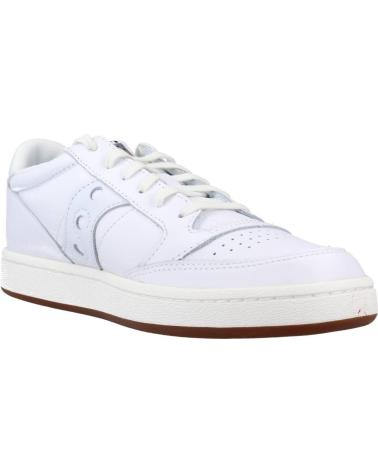 SAUCONY JAZZ COURT S70555: SCARPE CASUAL BIANCHE PURE BLANCO