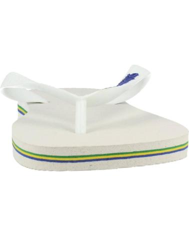Chanclas de Mujer y Hombre HAVAIANAS BRASIL LOGO BLANCO