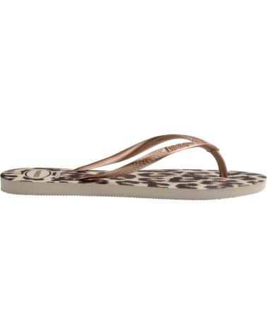 Chinelos de Mulher HAVAIANAS 4103352 ANIMAL PRINT