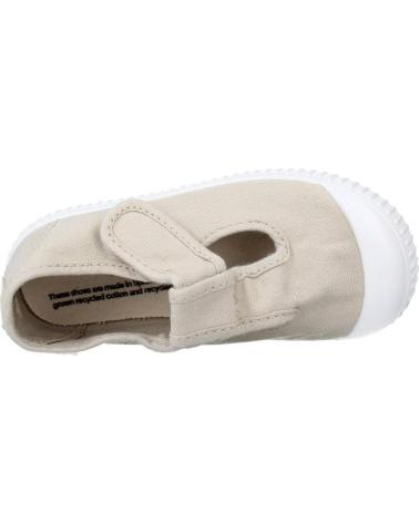 girl and boy shoes VICTORIA 136625  MARRON CLARO