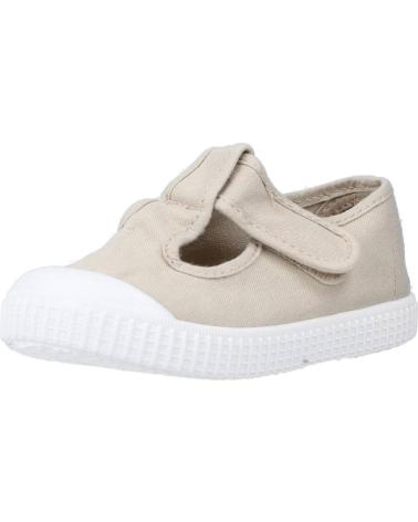 girl and boy shoes VICTORIA 136625  MARRON CLARO