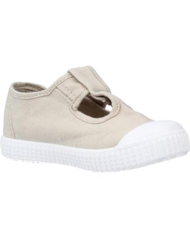 girl and boy shoes VICTORIA 136625  MARRON CLARO