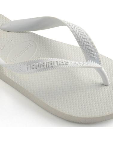 Chanclas de Hombre y Niña y Niño HAVAIANAS 4000029 BLANCO