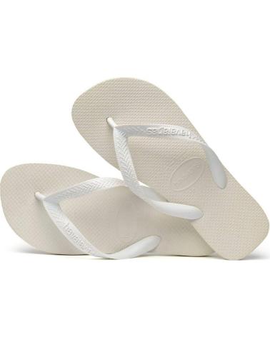 Chanclas de Hombre y Niña y Niño HAVAIANAS 4000029 BLANCO