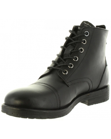 Man boots PEPE JEANS PMS50163 TOM-CUT  999 BLACK