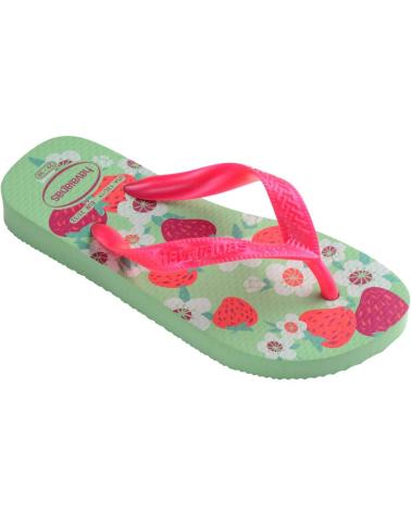 Chinelos de Menina HAVAIANAS 4000052 VERDE
