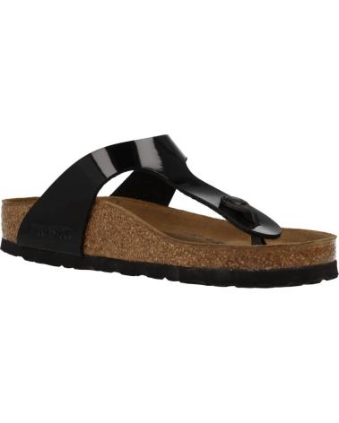 Sandalen für Damen BIRKENSTOCK GIZEH BF SAND PATENT BIO NEGRO
