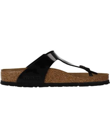 Sandalen für Damen BIRKENSTOCK GIZEH BF SAND PATENT BIO NEGRO