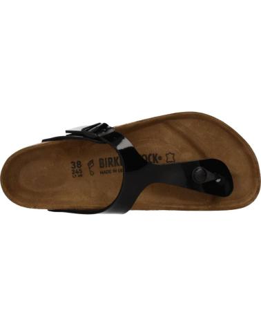 Sandalen für Damen BIRKENSTOCK GIZEH BF SAND PATENT BIO NEGRO