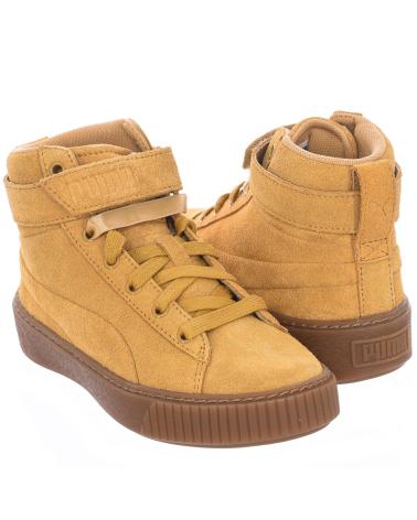 Zapatillas deporte de Mujer PUMA ZAPATILLA DEPORTIVA SUEDE PLATFORM MID PS BEIGE