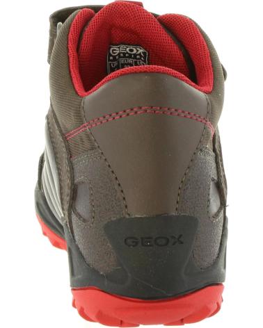 Stiefel für Junge GEOX J841VC 054CE J SAVAGE C0911 COFFEE-RED
