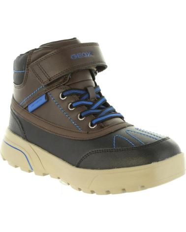 Botins de Menino GEOX J847UA 05411 J SVEGGEN C6483 COFFEE-ROY
