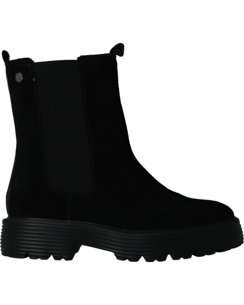 Botin serraje deals negro mujer