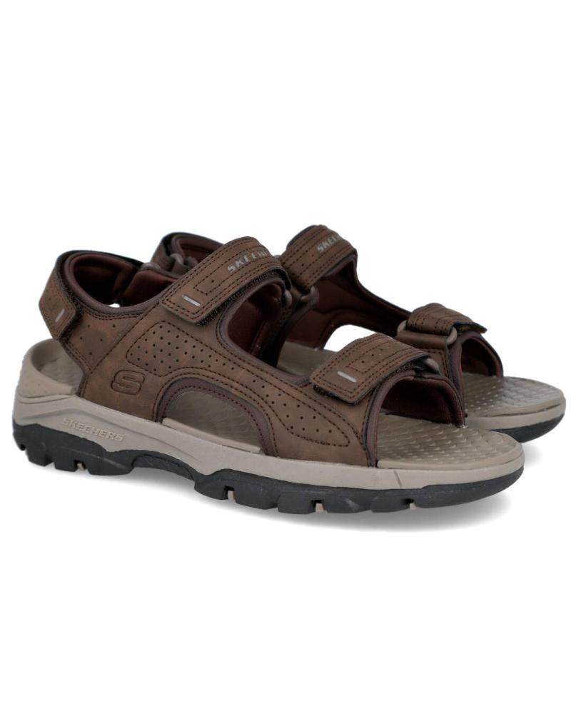 Sandals De Hombre SKECHERS 204105 TRESMEN G MARRON