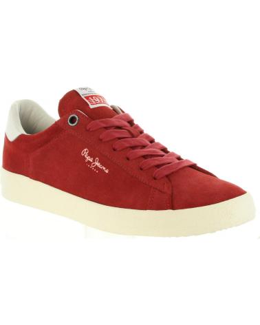 Zapatos de Hombre PEPE JEANS PMS30498 PORTOBELLO 269 LIGHT BURGUNDY
