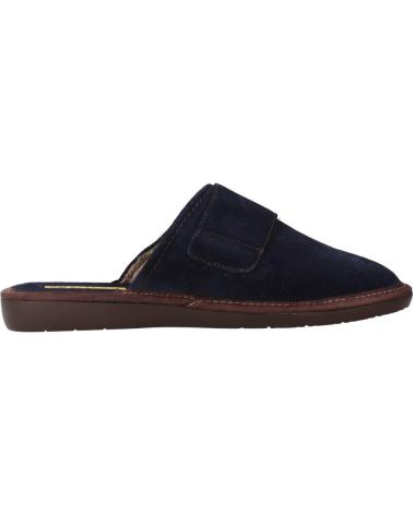 NORDIKAS PANTUFLAS PARA HOMBRE 375 NOBUCK AFELPADO MARINO