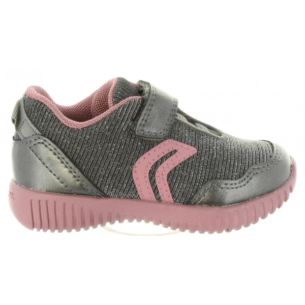 girl Zapatillas deporte GEOX B821XB 0EWNF B WAVINESS  C9002 DK GREY