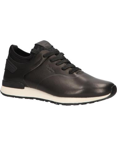 Chaussures PEPE JEANS  pour Homme PMS30477 BOSTON  999 BLACK
