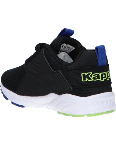 Zapatillas deporte pour Garçon KAPPA 33157XW SAN PUERTO A6R BLACK-GREEN-BLUE