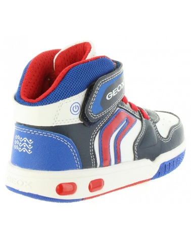 Zapatillas deporte GEOX  de Niño J8447B 05414 J GREGG  C4211 NAVY-WHITE