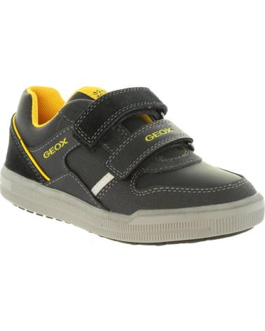 Sapatos de Menino GEOX J844AC 05422 J ARZACH C0054 BLACK-YELLO